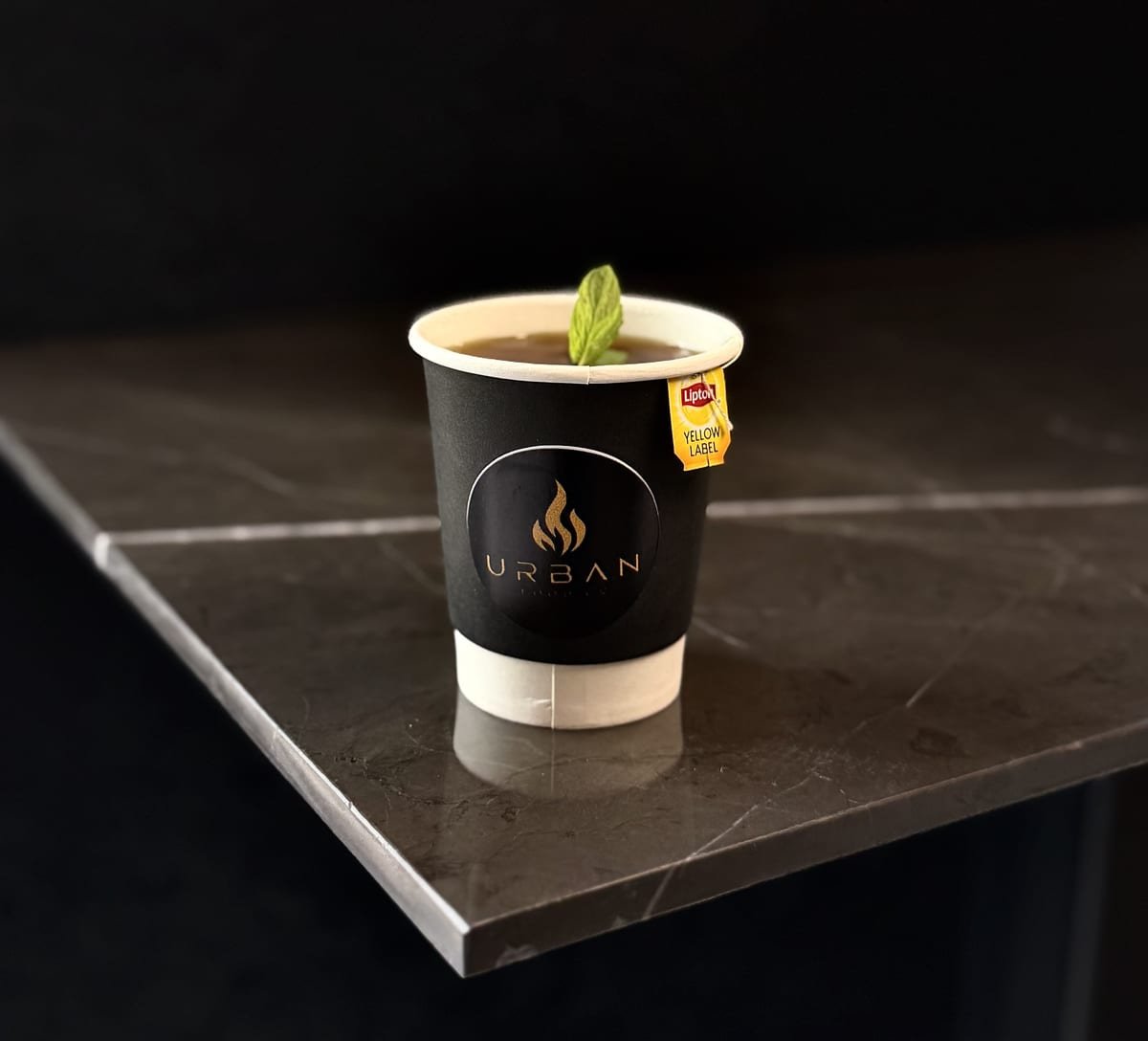 Black Tea with Mint
