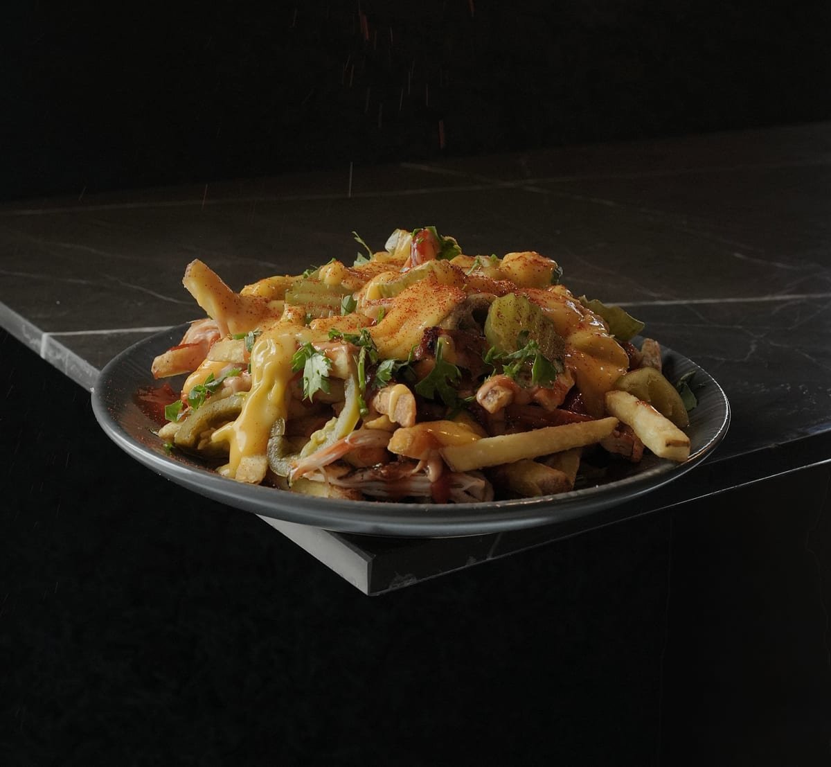 Crispy Cheesy Loaded Fries